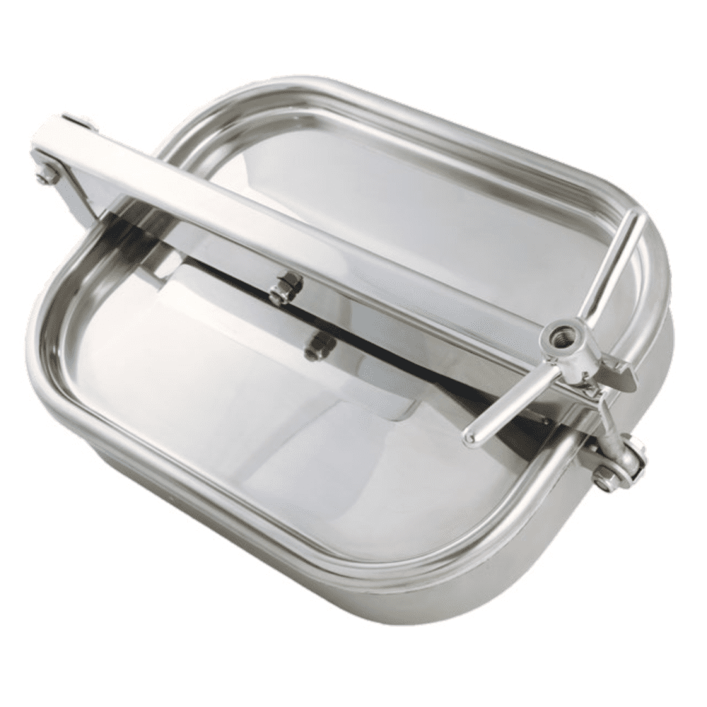 Porte rectangulaire, ouverture extérieure