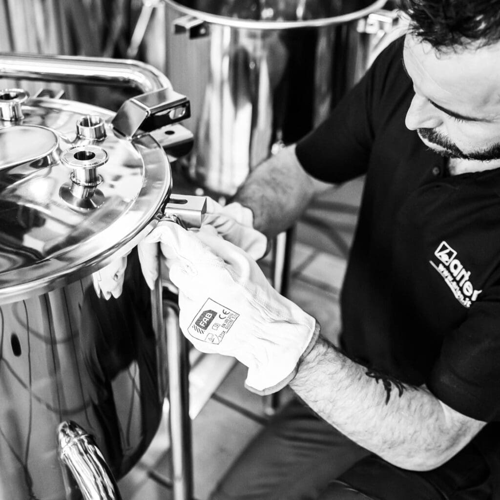 Assembly of Arten stainless steel products